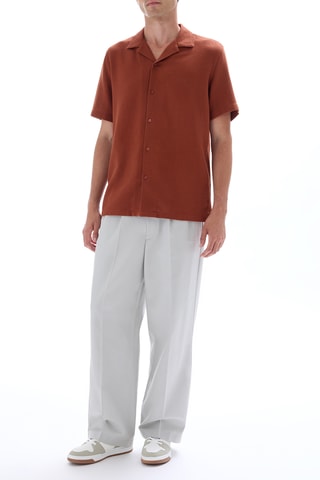 Camicia regular - Marrone