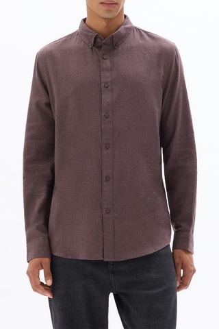 Camicia regular - Bordeaux