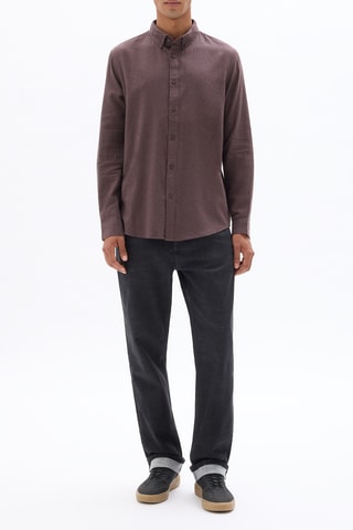 Camicia regular - Bordeaux