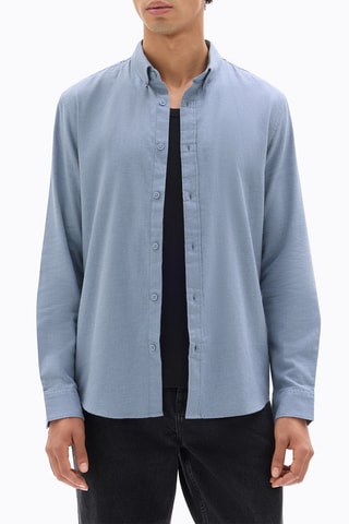 Camicia regular - Azzurro