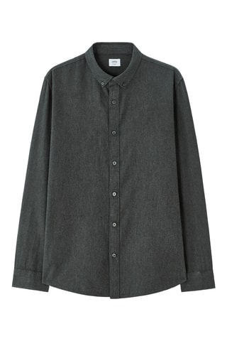 Camicia regular - Verde scuro