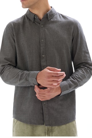 Camicia regular - Grigio