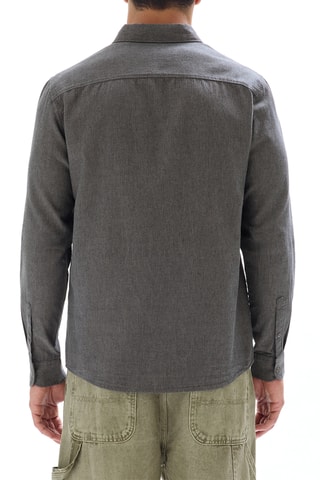 Camicia regular - Grigio
