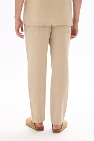 Pantaloni relaxed - Beige