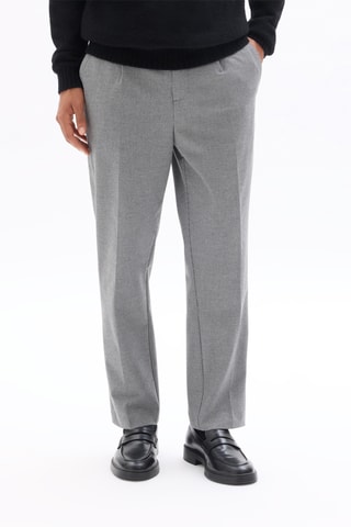 Pantaloni straight - Grigio