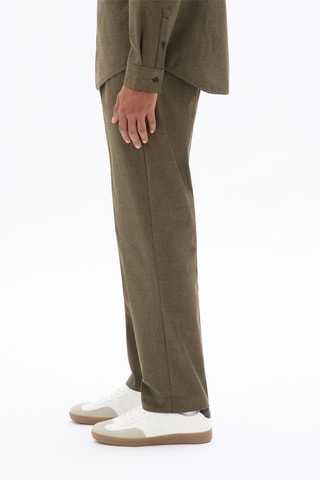 Pantaloni straight - Marrone