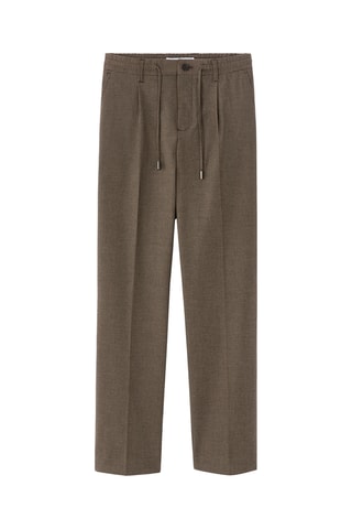 Pantaloni straight - Marrone
