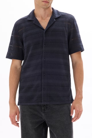 Camicia regular - Navy