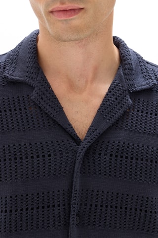 Camicia regular - Navy