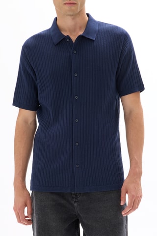Camicia regular - Navy