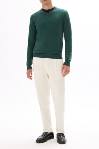 Maglia in lana - Verde scuro