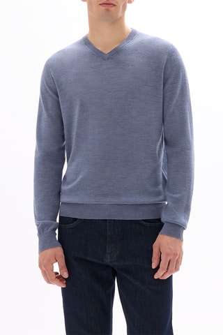 Maglia in lana - Blu