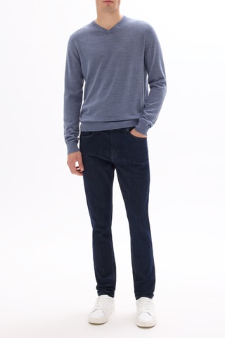 Maglia in lana - Blu