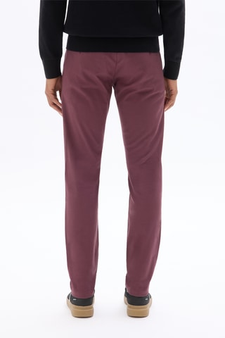 Pantaloni chino slim - Bordeaux