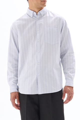 Camicia loose - Azzurro