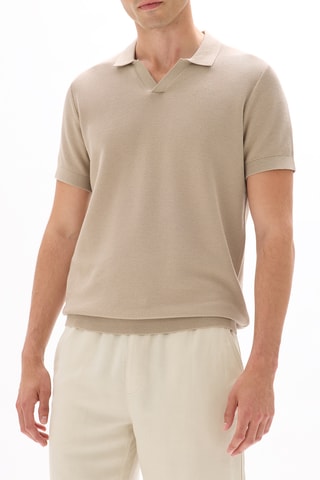 Polo regular - Beige chiaro