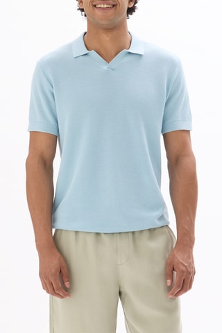 Polo regular - Celeste