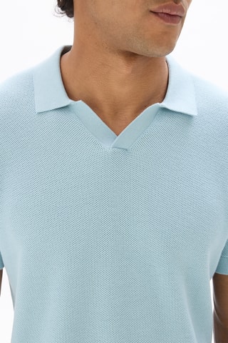 Polo regular - Celeste