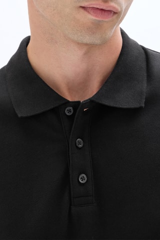 Polo oversize - Nero