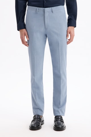 Pantaloni slim da completo - Blu