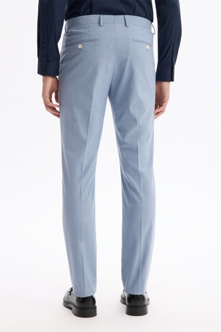 Pantaloni slim da completo - Blu