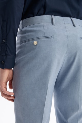 Pantaloni slim da completo - Blu