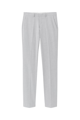 Pantaloni slim da completo - Grigio chiaro