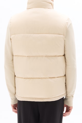 Piumino senza maniche - Beige