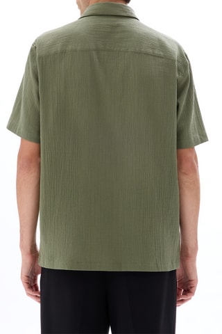 Camicia regular - Kaki