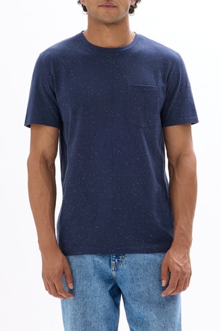 T-shirt regular - Bleu marine