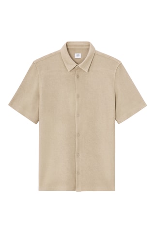 Camicia regular - Beige