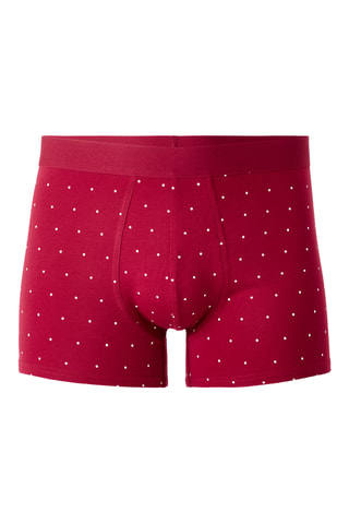 Parigamba in cotone bio - Rosso scuro