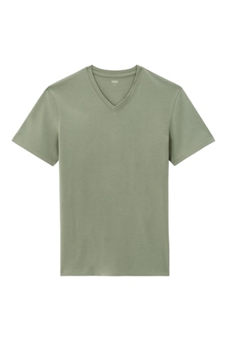 T-shirt regular - Vert