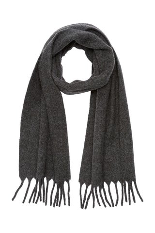 Sciarpa in lana - Grigio scuro