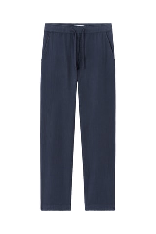 Pantalon relaxed - Bleu marine