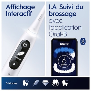 Spazzolino da denti elettrico iO 6 e idropulsore Oral-B