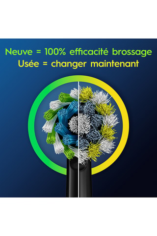 12 testine Oral-B Pro Cross Action - Nero