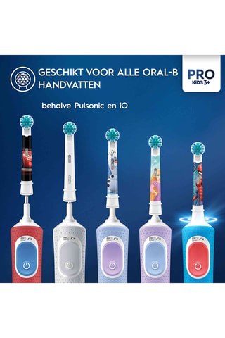4 testine Oral-B Kids Elsa e Anna Frozen Disney - Da 3 anni