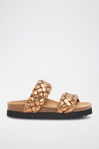 Sandali platform - Marrone