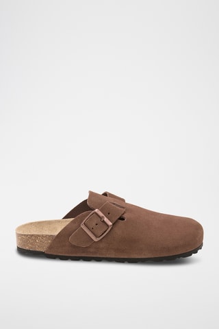 Sabots en cuir - Marron
