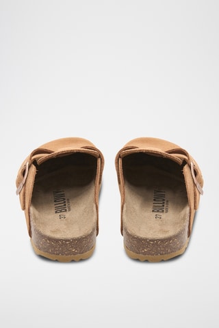 Sabots en cuir - Marron clair