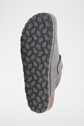 Sabots en cuir - Gris