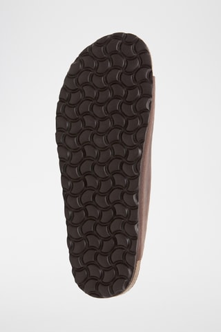Mules en cuir - Marron