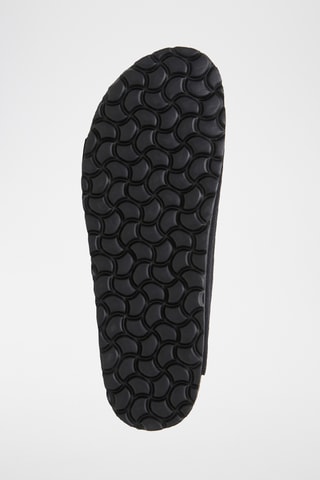 Mules en cuir - Noir