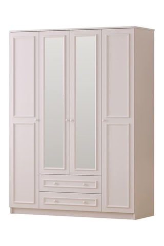 Armoire 4 portes - 140 x 182 x 52 cm