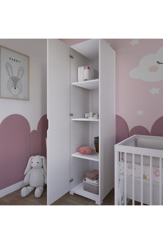 Armoire 1 porte Duru - 40 x 45/53 x 183 cm