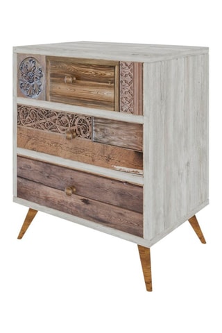 Commode 3 tiroirs - 50 x 35 x 60 cm