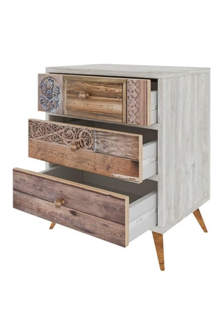 Commode 3 tiroirs - 50 x 35 x 60 cm