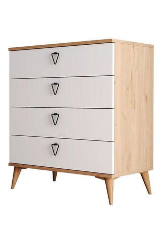 Commode 5 tiroirs - 80 x 45 x 90 cm