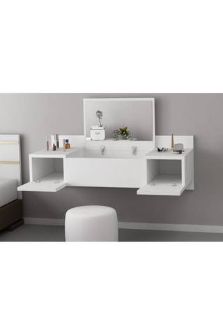 Coiffeuse murale - Blanc